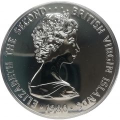 5 Dollars - Elizabeth II Great Blue Heron