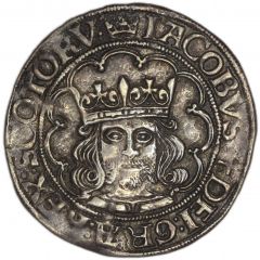 1 Groat - James IV Maundy Issue, Type IV
