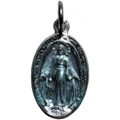 Miraculous Medal of Our Lady of Graces Aluminium, 18 × 12 mm