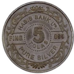 5 Silver Tolas Habib Bank Ltd
