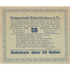 50 Heller Steinerkirchen an der Traun