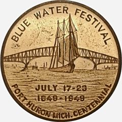 Token - Blue Water Festival Port Huron, Michigan
