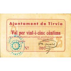 25 Céntimos Tírvia