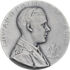Medal Prince of Wales Royal Visit, silver