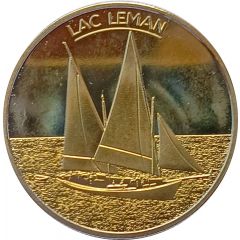 Jeton touristique - Fonderie Saint Luc - Lac Léman