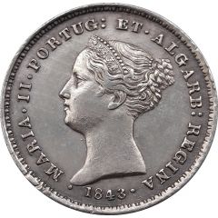 100 Réis - Maria II