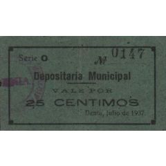25 Céntimos Dénia
