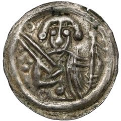 Denier Bracteate - Mieszko III the Old Gniezno or Kalisz mint
