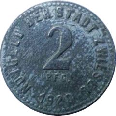 2 Pfennig - Zwiesel