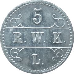 5 Pfennig - Letmathe R.W.K.L.