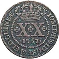 20 Réis - José I