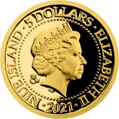 5 Dollars - Elizabeth II St Barbara`s Church