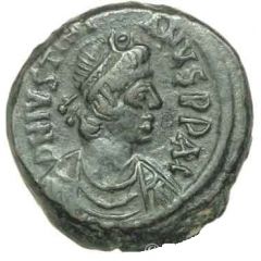 10 Nummi - Justinian I VICTORIA AG, Carthage