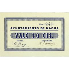 50 Céntimos Nachá