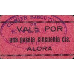 1.50 Pesetas Álora