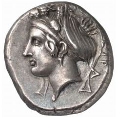 Tetradrachm helmet