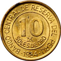 10 Soles de Oro Admiral Grau