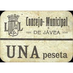 1 Peseta Jávea