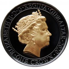 1 Crown - Elizabeth II Sir Winston Churchill, We Shall Fight Them on the Beaches