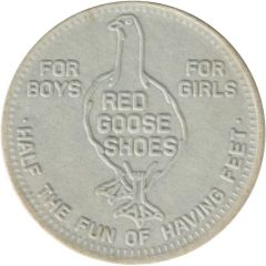 1 Dollar - Red Goose Shoes Large Lettering