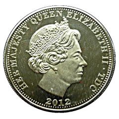 1 Crown - Elizabeth II V.E. Day