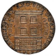 1/2 Penny Somerset - Bridgwater / I. Holloway