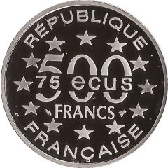 500 Francs / 75 ECUs The Alhambra
