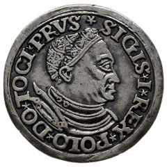 Trojak pruski - Sigismund I the Old Toruń mint