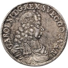 ⅔ Thaler - Charles XI