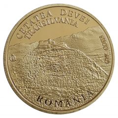 Medal - Cetatea Devei Golden World Coin