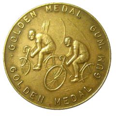 Golden Medal Gum Cycling, 2 cyclist