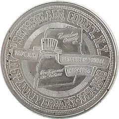 1/2 Dollar - 175th Anniversary Rensselaer County, New York