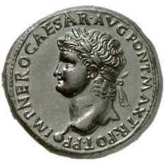 Sestertius - Nero DECVRSIO S C
