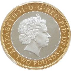 2 Pounds - Elizabeth II Abolition of Slave Trade, Silver Proof
