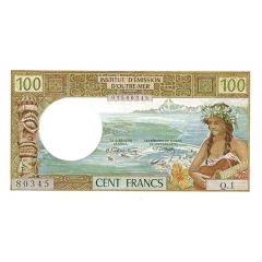 100 Francs without `RÉPUBLIQUE FRANÇAISE` overprint