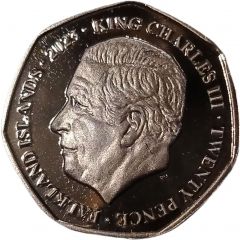 20 Pence - Charles III