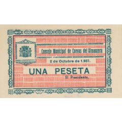 1 Peseta Cuevas del Almanzora