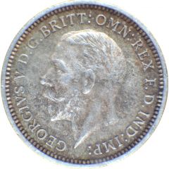 3 Pence - George V 3rd issue, incl. Maundy