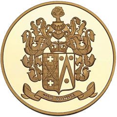 Medal - Coat of Arms of I. Rudenko