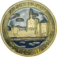 Jeton touristique - Souvenirs et patrimoine - Aigues-mortes - La tour Constance