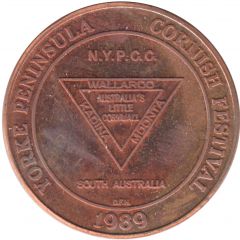 Token - Cornish Festival Northern Yorke Peninsula Coin Club