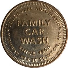 Token - Family Car Wash Slayton, Minnesota