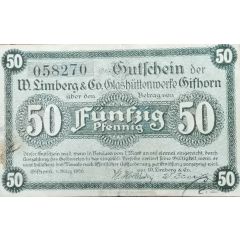 50 Pfennig W. Limberg & Co.