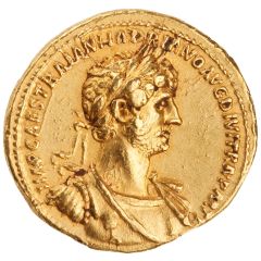 Aureus - Hadrian DIVI NER NEP P M TR P COS CONCORD, Concordia and Spes
