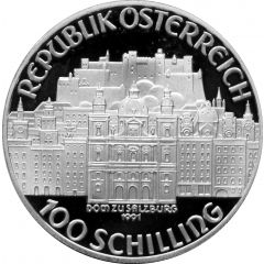 100 Schilling Mozart - Salzburg