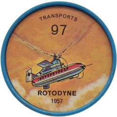 Token - Jell-O Aircraft #97 Rotodyne
