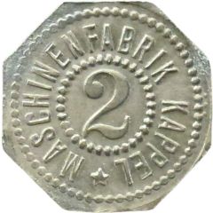 2 Pfennigs - Kappel Maschinenfabrik