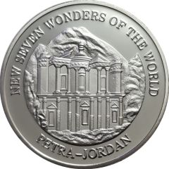 Medal - New Seven Wonders of the World Petra - Jordan