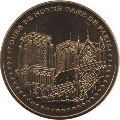 Monnaie de Paris Tourist Token - Tours de Notre-Dame de Paris