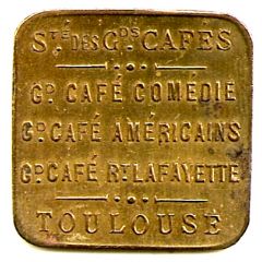 5 Centimes - Société des Grands Cafés - Toulouse [31]